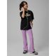 3. Girls' loose T-shirt with print 4F 4FJRSS26TTSHF4137-020S
