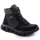 Rieker M6023-45 ultra-light waterproof women's ankle boots in black