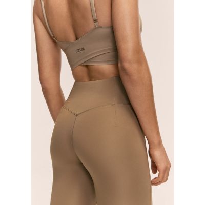 2. CASALL Soft Touch High Waist Tights Women's Training Leggings, Green
