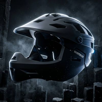 15. Meteor Hydra S full-face bicycle helmet 51-55 cm black