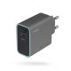 Cuktech CUKAD653EUGR 65W GaN Wall Charger 2 x USB-C 1 x USB-A - Gray