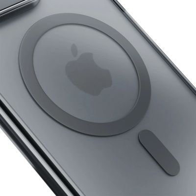 14. 3mk Frosty MagCase for iPhone 16E - Black