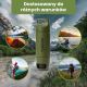 11. Extralink PURISOO+ BOTTLE WITH FILTER SYSTEM WITH PUMP 400ML UF + ACF FILTER Water filter bottle 0.4 l Green, Olive