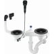 Siphon for 1.5- and 2-bowl granite sink - Space-Saver ZXY_N983 5907650821137