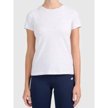 Slim T-shirt from the basic women's collection 4F 4FWMM00TTSHF3306-27M
