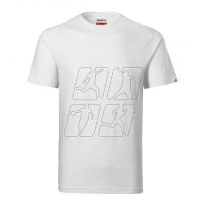 4. Malfini Base M MLI-R06LW T-shirt, white