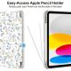 4. Tech-Protect SC Pen Case for iPad 10.9" 2022 (10th gen.) / 11" 2025 (11th gen.) - Daisies with Leaves
