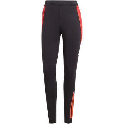 9. adidas Tiro 24 Competition Training Women's Pants Black and Red IS1637