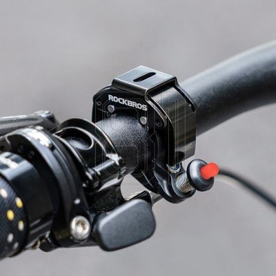 5. Rockbros 34210006001 C-Shape Bicycle Bell - Black 