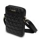 2. Guess Quilted 10" Tablet Bag - Black