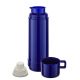 5. ROTPUNKT Glass Vacuum Flask 0.750 L, HYPERBLUE (Navy Blue) 60 3/4 HB ROTPUNKT