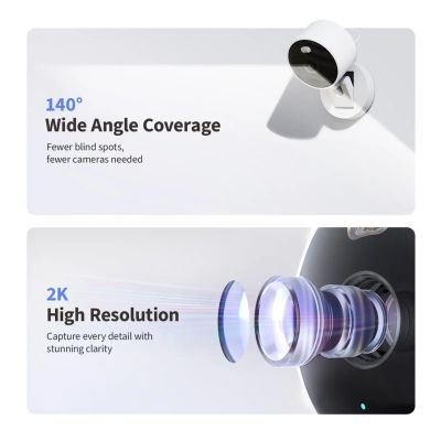 3. Aqara G100 Cube IP Security Camera Indoor & Outdoor 2304 x 1296 px Ceiling / Wall