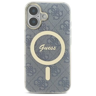 3. Guess IML 4G MagSafe iPhone 16 Case - Blue