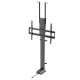 17. MACLEAN ELECTRIC CEILING/FLOOR MOUNT, EXTENDABLE, 43''-88'', VESA 600X400, MAX 60KG, 100-240V AC, 50/60HZ; MC-125