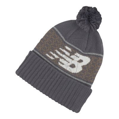 3. New Balance Flying Nb Pom Beanie Znc LAH33008ZNC