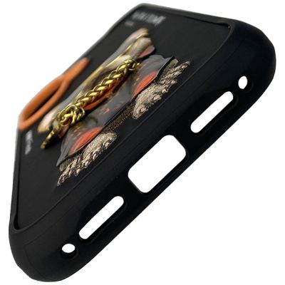 7. Nimmy Glasses Cool Dog iPhone 17 Case - Black