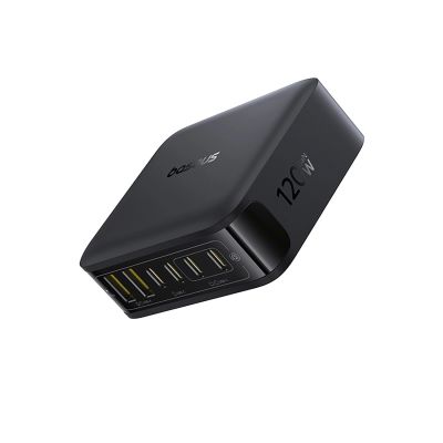 2. Baseus EnerFill FH21 120W Charging Station 4xUSB-C + 2xUSB-A - Black