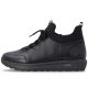 3. Women's leather insulated ankle boots black Remonte Rieker D2V06-35