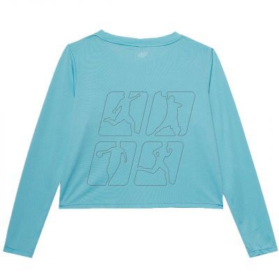 2. Longsleeve T-shirt 4F F218 W 4FWSS24TFLOF218 33S