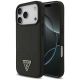 Guess Croco Triangle Logo MagSafe Case for iPhone 18 Pro / 17 Pro – black