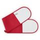 5. Le Creuset 95001000600000 Oven Glove Oven Glove 1 pc. Red Cotton