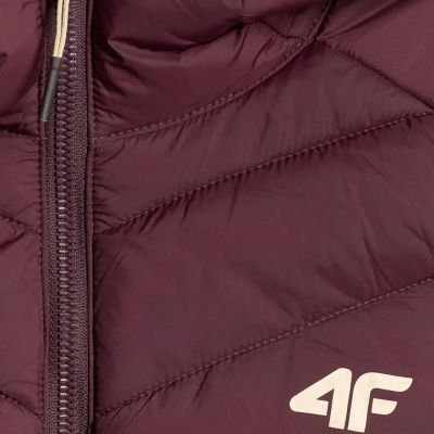 6. Women's 4F F372 Burgundy Vest 4FWAW26TVJAF372 60S