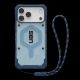 UAG Pathfinder Clear MagSafe Bundle Case with Lanyard for iPhone 17 Pro Max - Blue