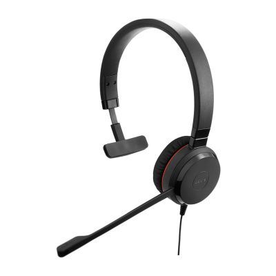2. Jabra Evolve 20SE UC Mono Headset Wired Headband Office/Call Center USB Type-A Bluetooth Black