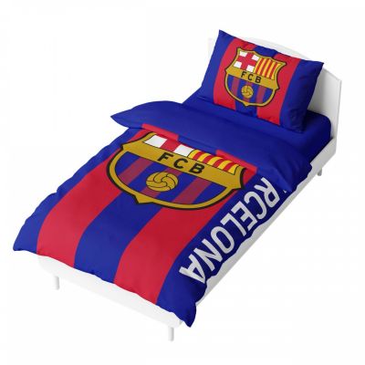 3. FC Barcelona bedding set 135x200 + 50x75 cm microfiber 119122