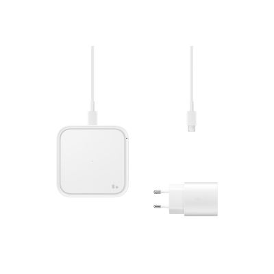 6. Samsung Wireless Charger Pad (with Travel Adapter) White