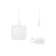 6. Samsung Wireless Charger Pad (with Travel Adapter) White