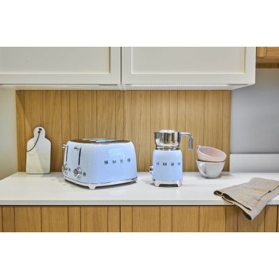 7. SMEG toaster model TSF03PBEU pastel blue