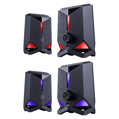 5. DEFENDER ROCKET 2.0 SPEAKERS 6W LED USB BLACK 65094