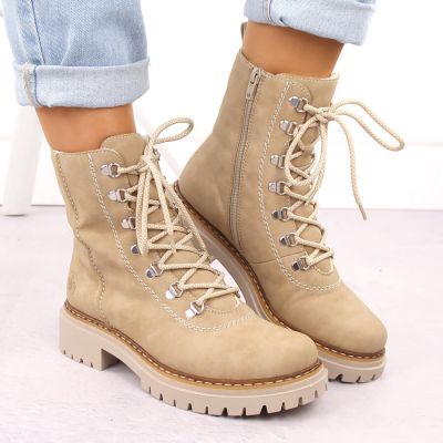 7. Rieker W RKR721 insulated work trousers beige