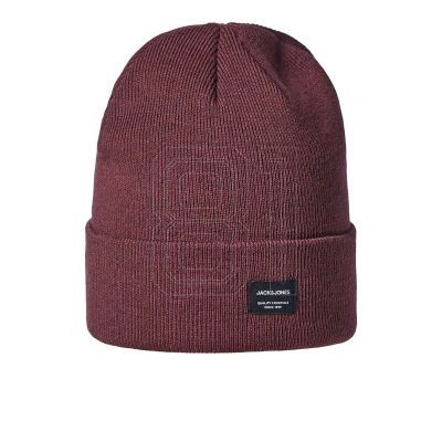12. Jack & Jones Jacdna Beanie Noos M 12092815 Burgundy