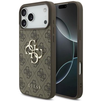 Guess 4G Big Logo Case for iPhone 17 Pro Max / 18 Pro Max - Brown