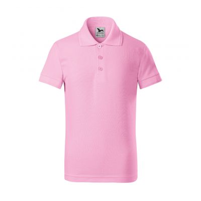 4. Malfini Pique Polo Jr MLI-22230 pink polo shirt