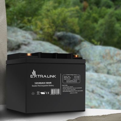 7. EXTRALINK MAINTENANCE-FREE AGM BATTERY 12V 40AH