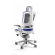 2. Wau 2 BL415 office chair, royalblue/white fabric