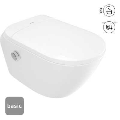 Smart toilet bowl with automatic seat - basic
