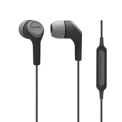 4. Koss BT115i Wireless In-Ear Bluetooth Calls/Music Headset Black, Gray