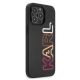 4. Karl Lagerfeld Multipink Brand Case for iPhone 13 Pro / iPhone 13 - Black