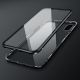 21. Wozinsky Full Magnetic Case Full Body Front and Back Cover with built-in glass for Vivo X60 black-transparent