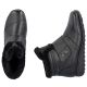 5. Rieker 47268-00 Waterproof Insulated Leather Women's Boots, Black