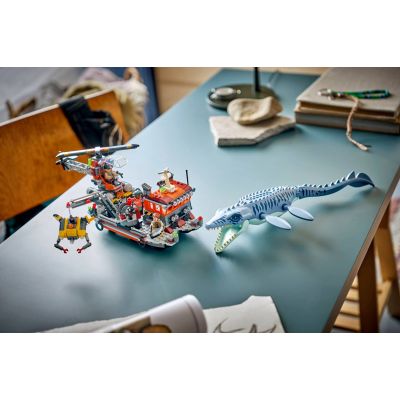 11. LEGO Jurassic World 77983 - Mosasaur Boat Attack