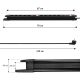 15. MACLEAN 10-OUTLET POWER STRIP 3680W MCE10