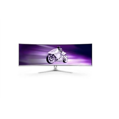 22. Philips Evnia 8000 49M2C8900/00 computer monitor 124.2 cm (48.9") 5120 x 1440 px Dual QHD QDOLED White