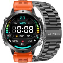 Smartwatch Gravity Black Strap + Bracelet GT42-5