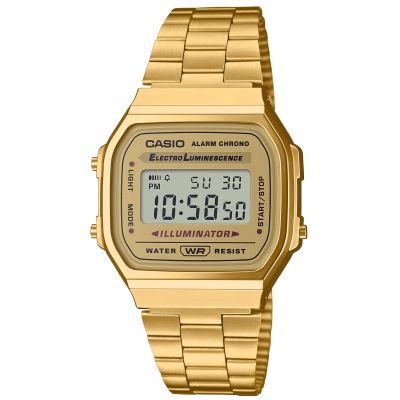 Unisex CASIO Vintage Watch A168WG-9W + BOX