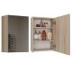 POLA BATHROOM CABINET 1 DOOR MIRROR SONOMA